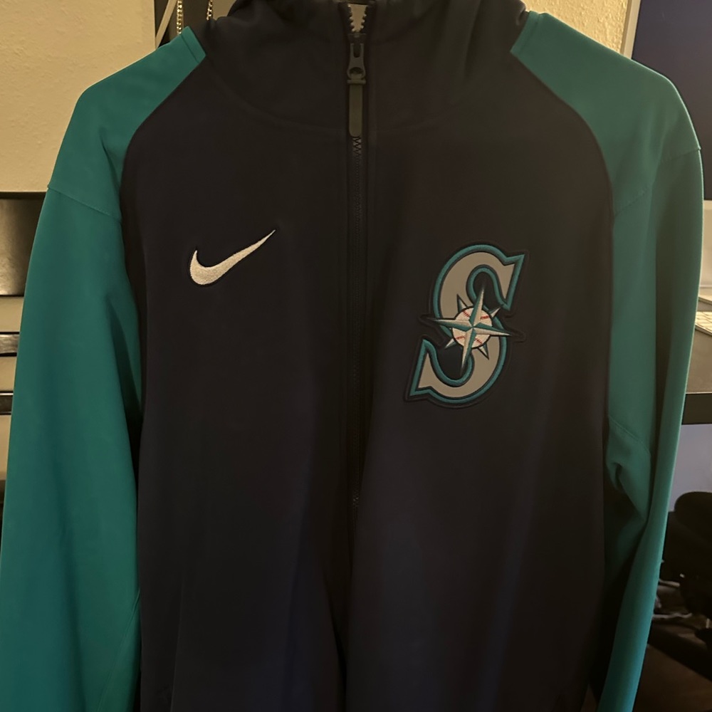 Seattle Mariners Official Dugout Zipup Hoodie